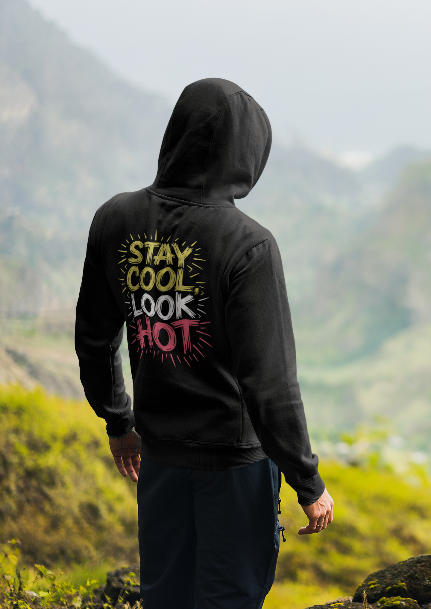 Stay Cool Look Hot - New Year Crewneck Hoodie