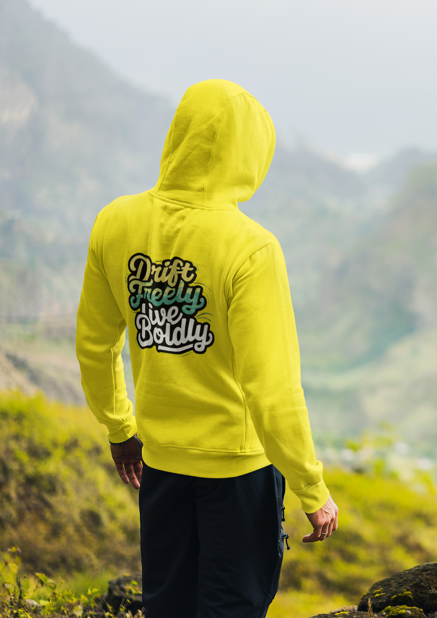 Drift Freely Live Boldly - New Year Crewneck Hoodie