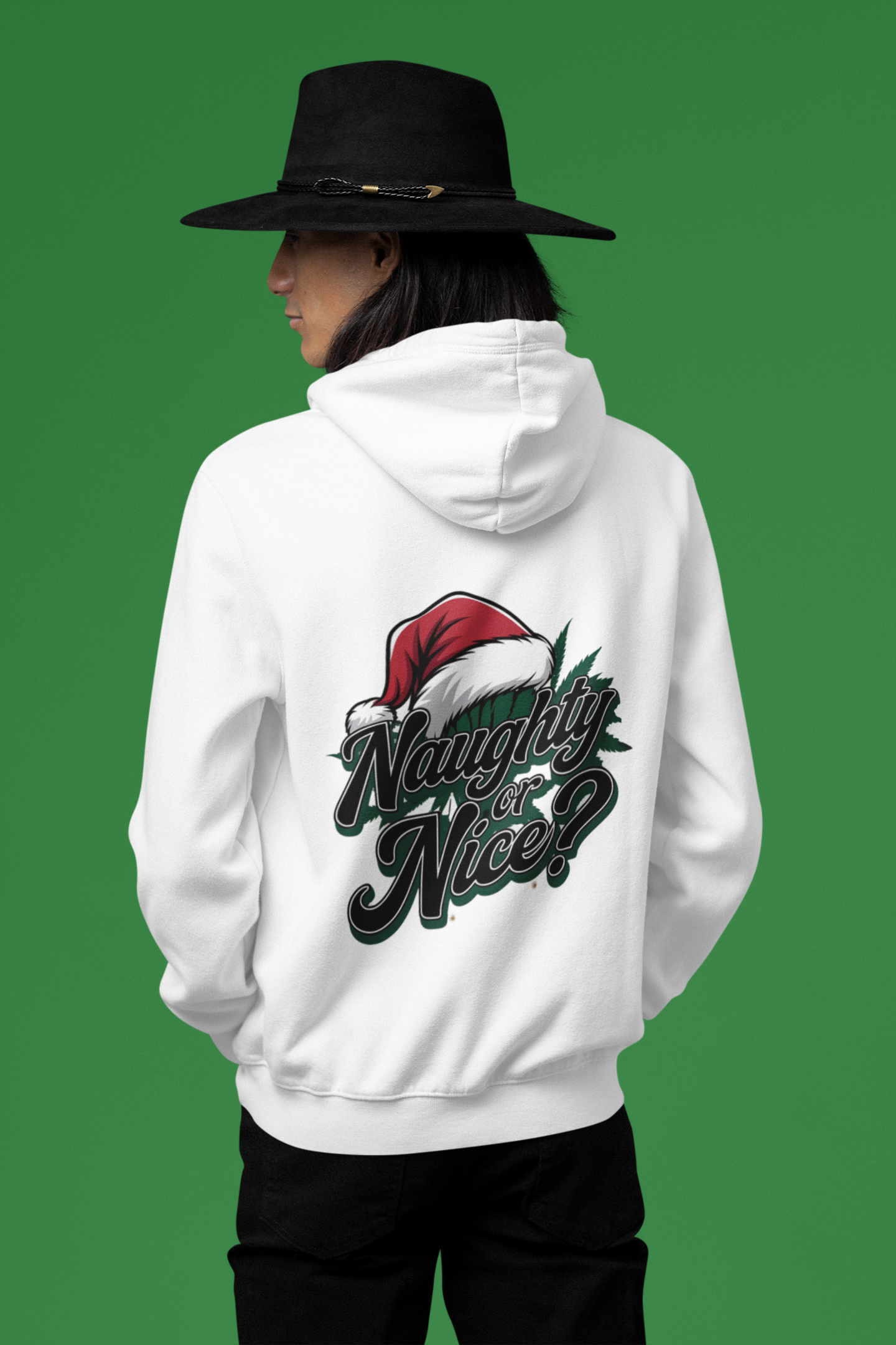 Naughty or Nice? Christmas Crewneck Hoodie