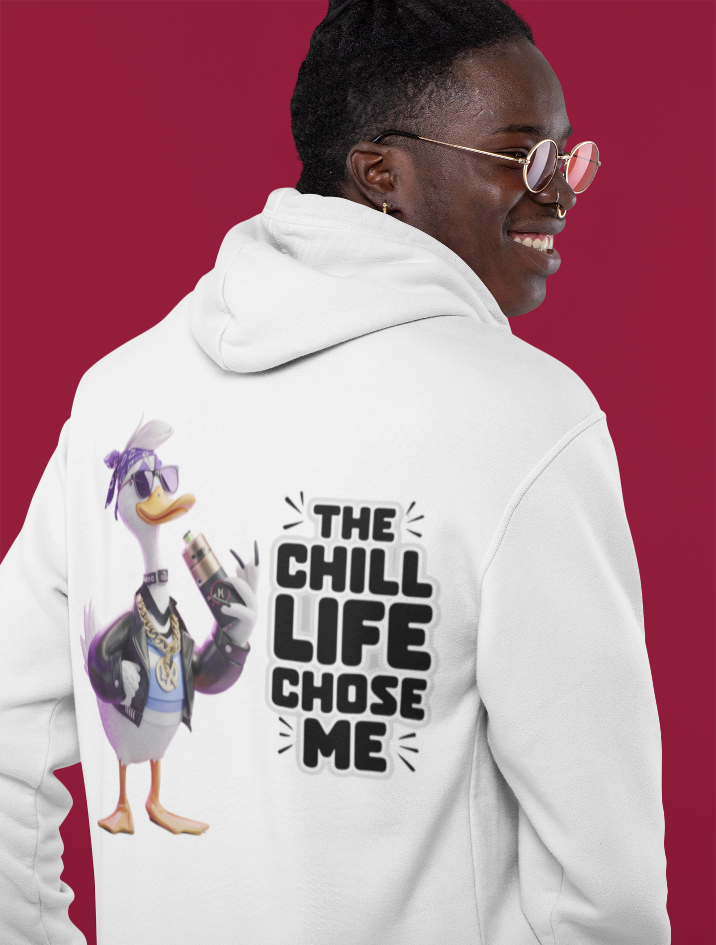 Chill Life! Christmas Crewneck Hoodie