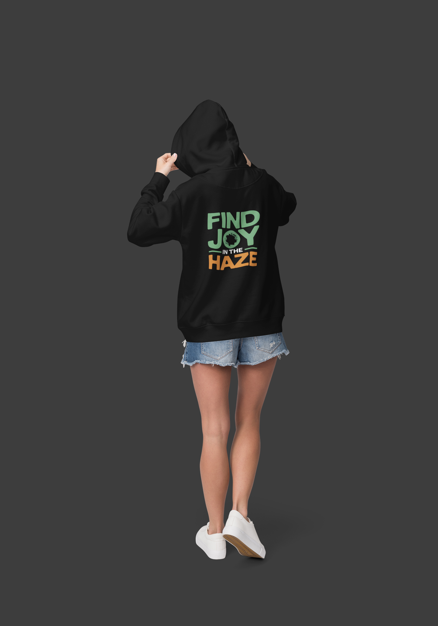 Find Joy in the Haze - New Year Crewneck Hoodie