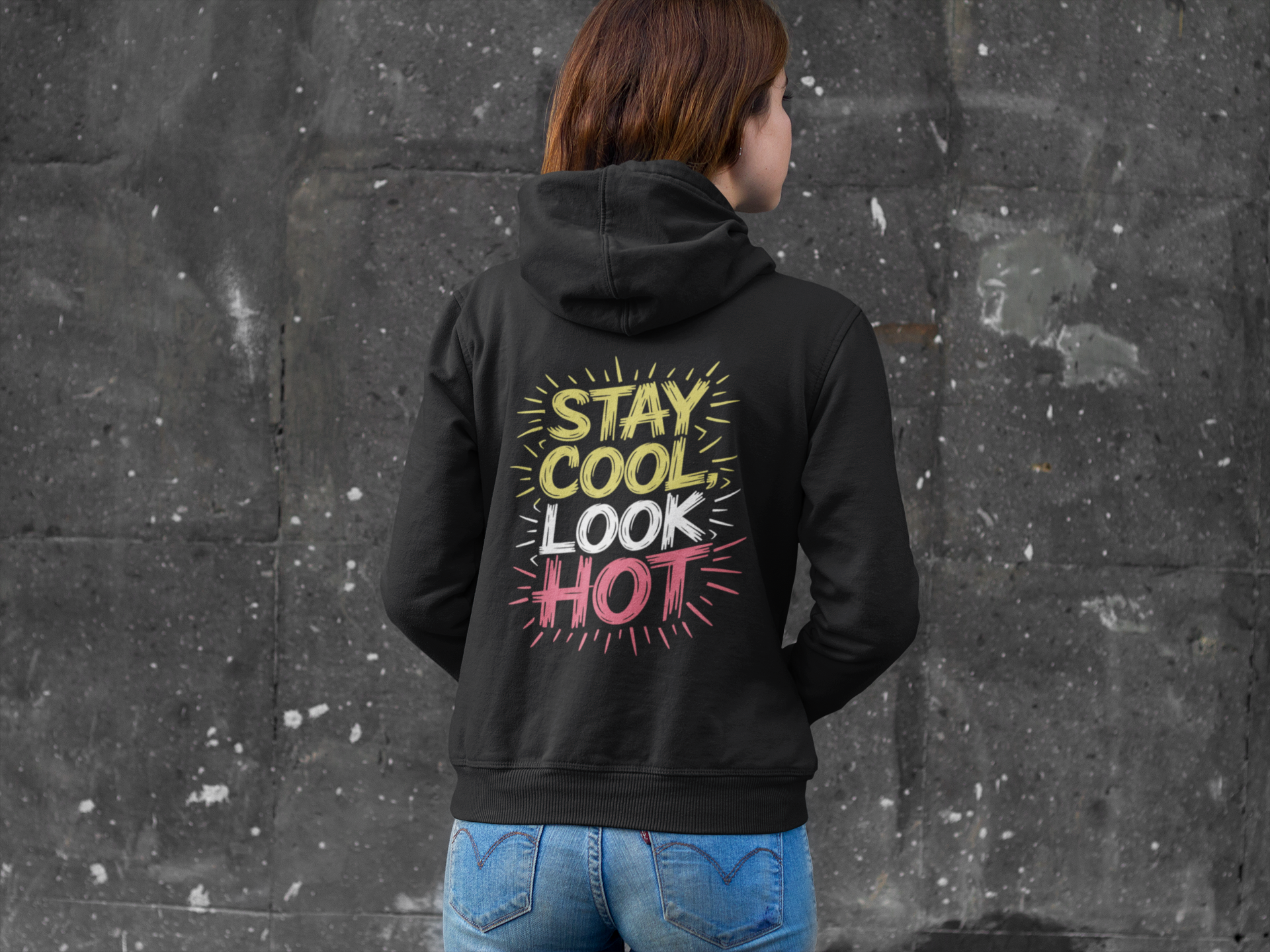 Stay Cool Look Hot - New Year Crewneck Hoodie