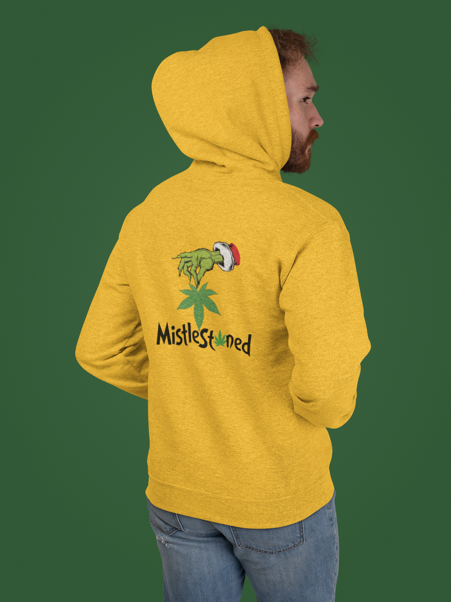 Mistle Stoned! Christmas Crewneck Hoodie