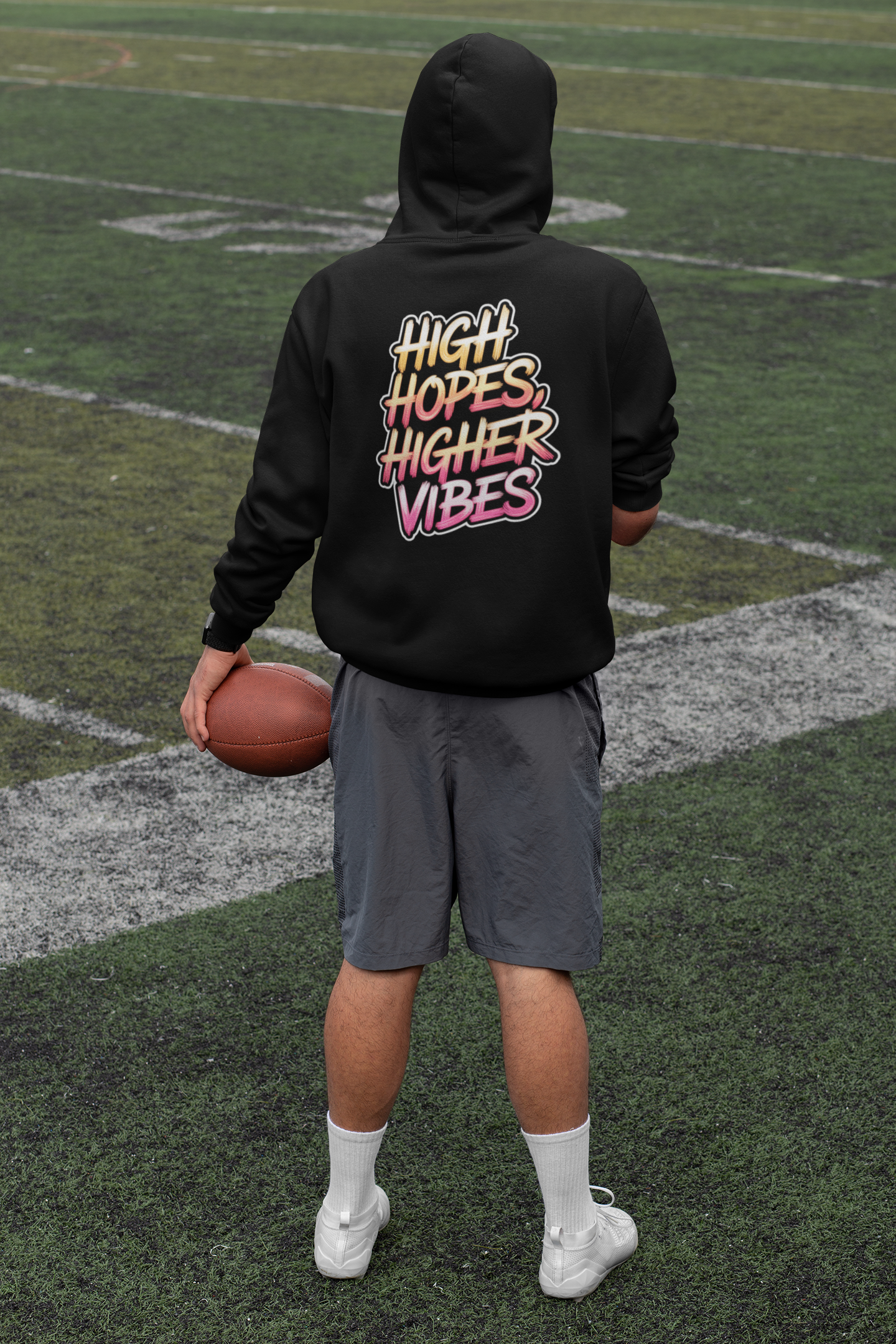 High Hopes, Higher Vibes - New Year Crewneck Hoodie