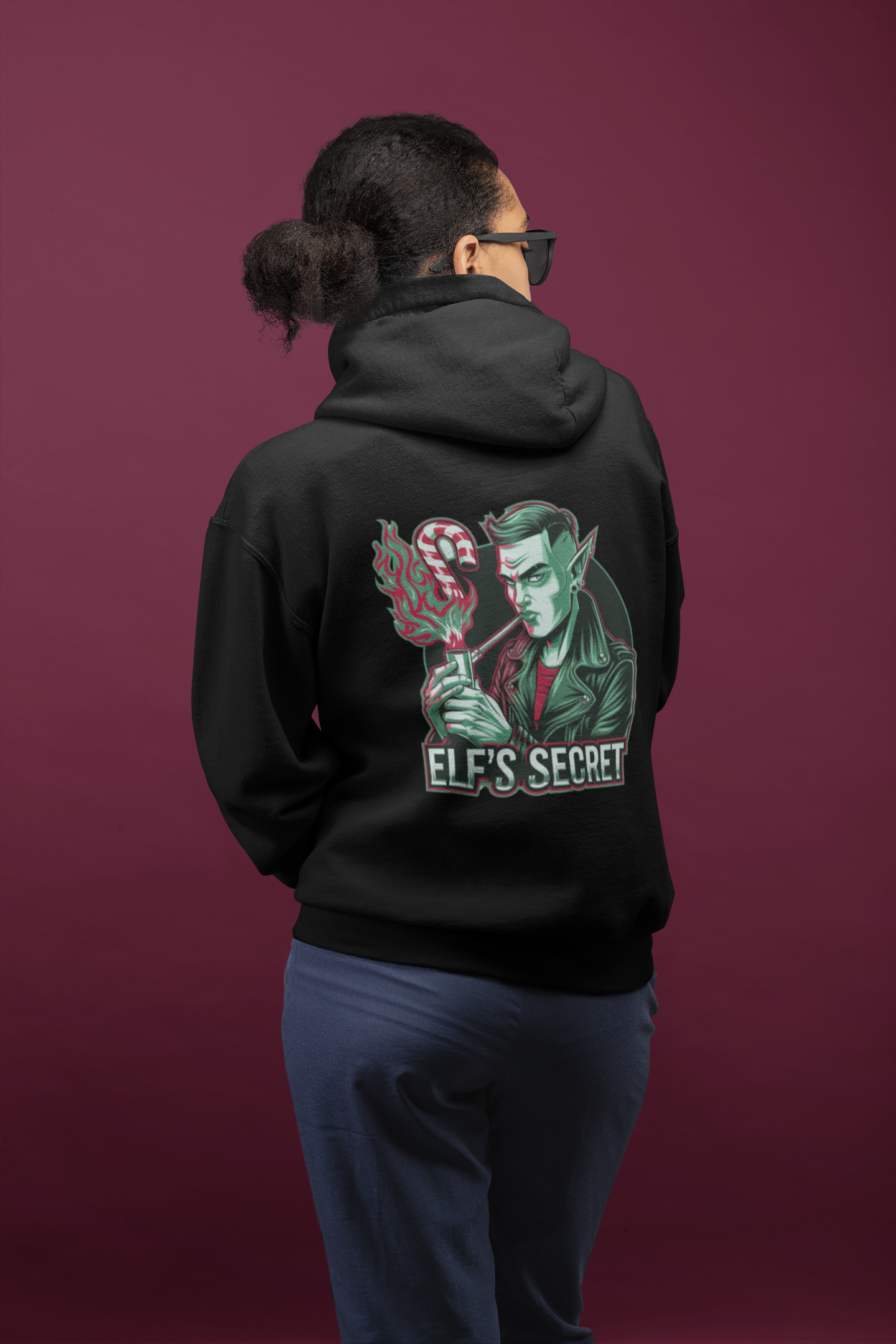 Elf's Secret Christmas Crewneck hoodie