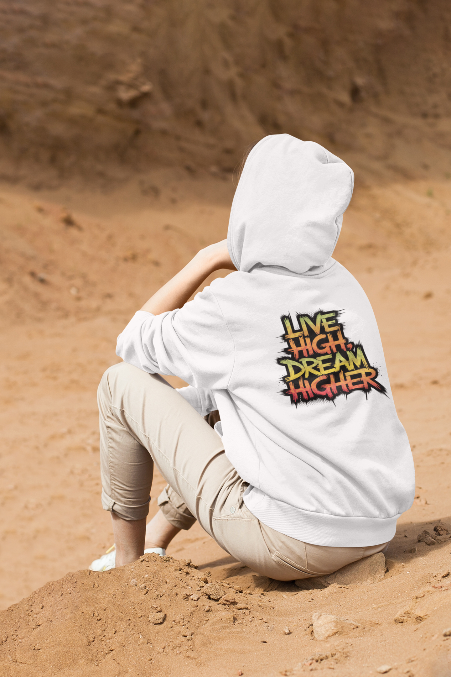 Live High, Dream Higher - New Year Crewneck Hoodie