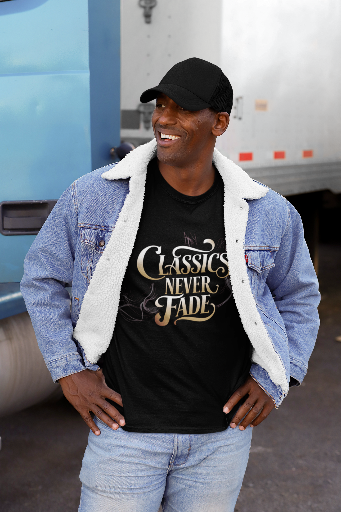 Classic Never Fades - Casual Graphic T-Shirt for Adventurers