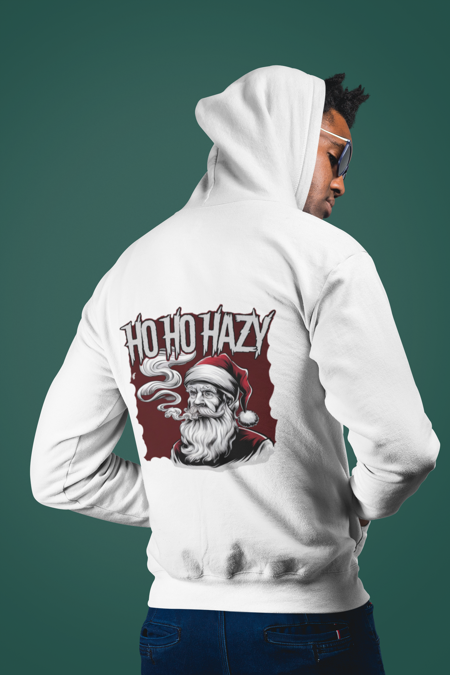 Ho Ho Hazy Christmas Crewneck hoodie