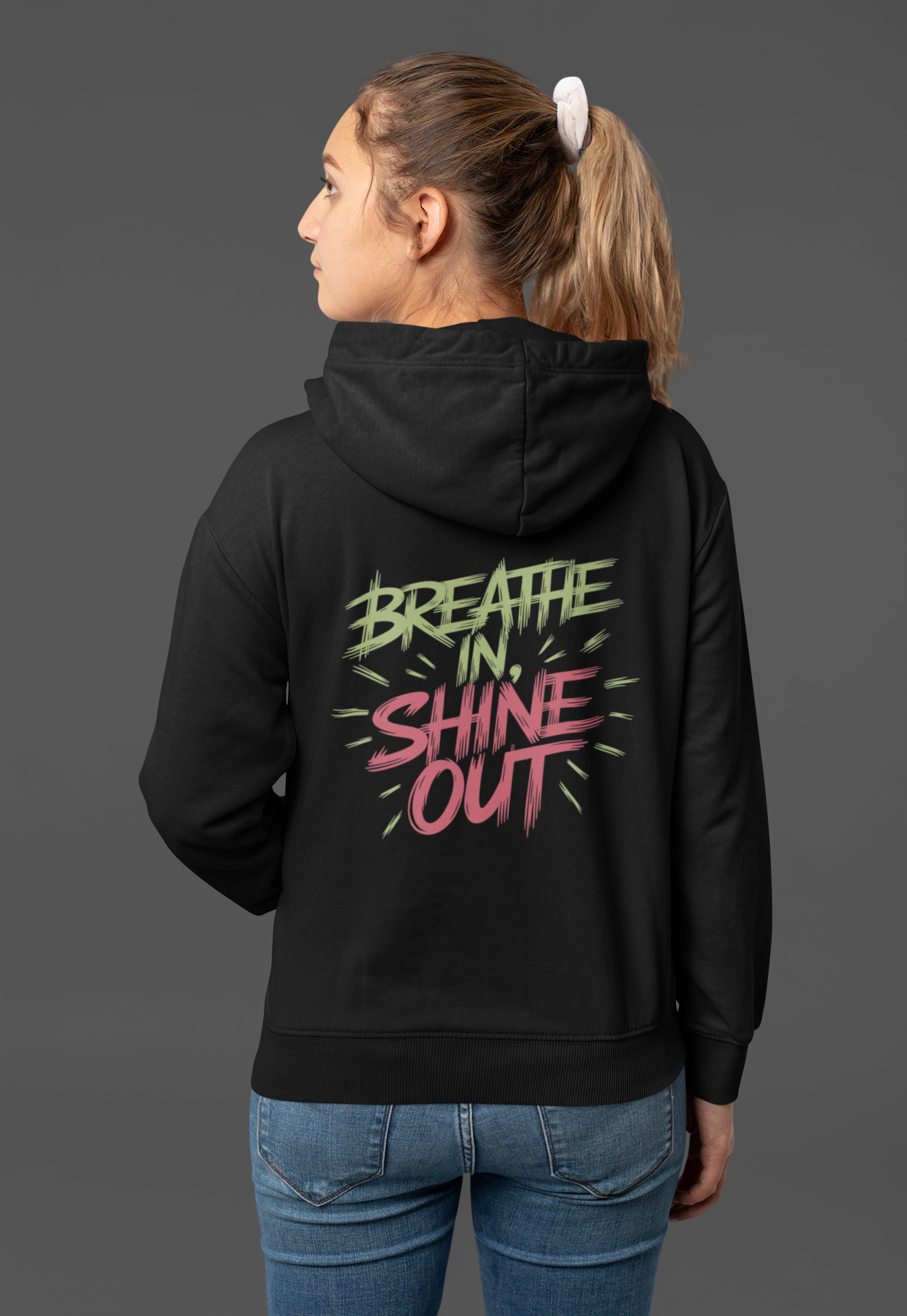 Breathe In Shine Out Hoodie - New Year Crewneck Hoodie