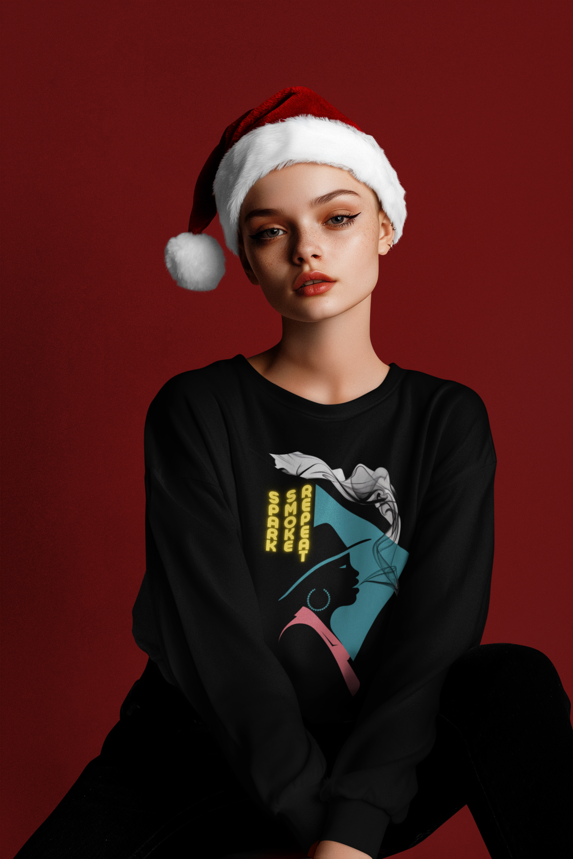 Spark Your Dreams! Christmas Crewneck Sweatshirt