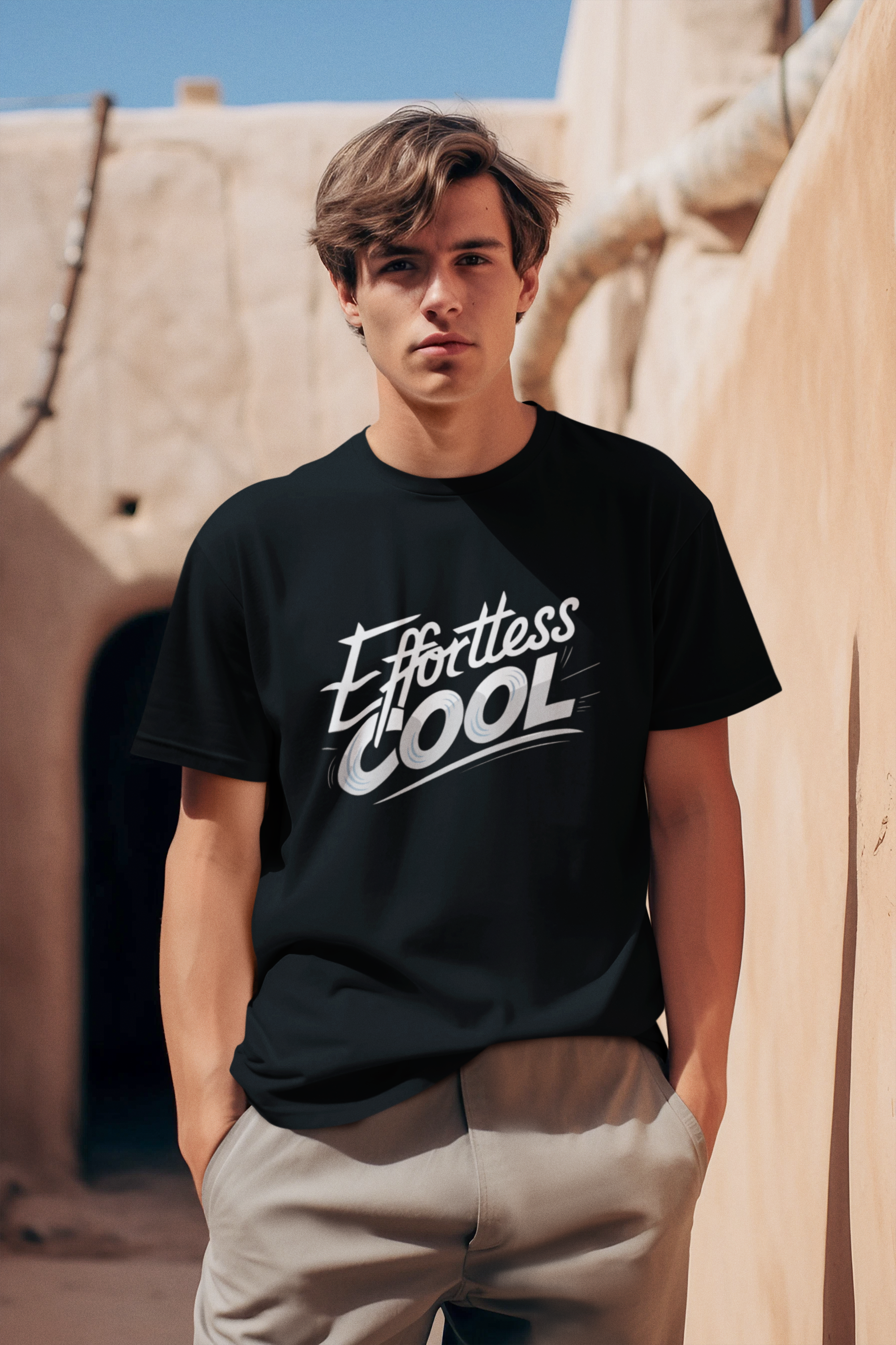 Effortless Cool - Casual Graphic T-Shirt for Adventurers