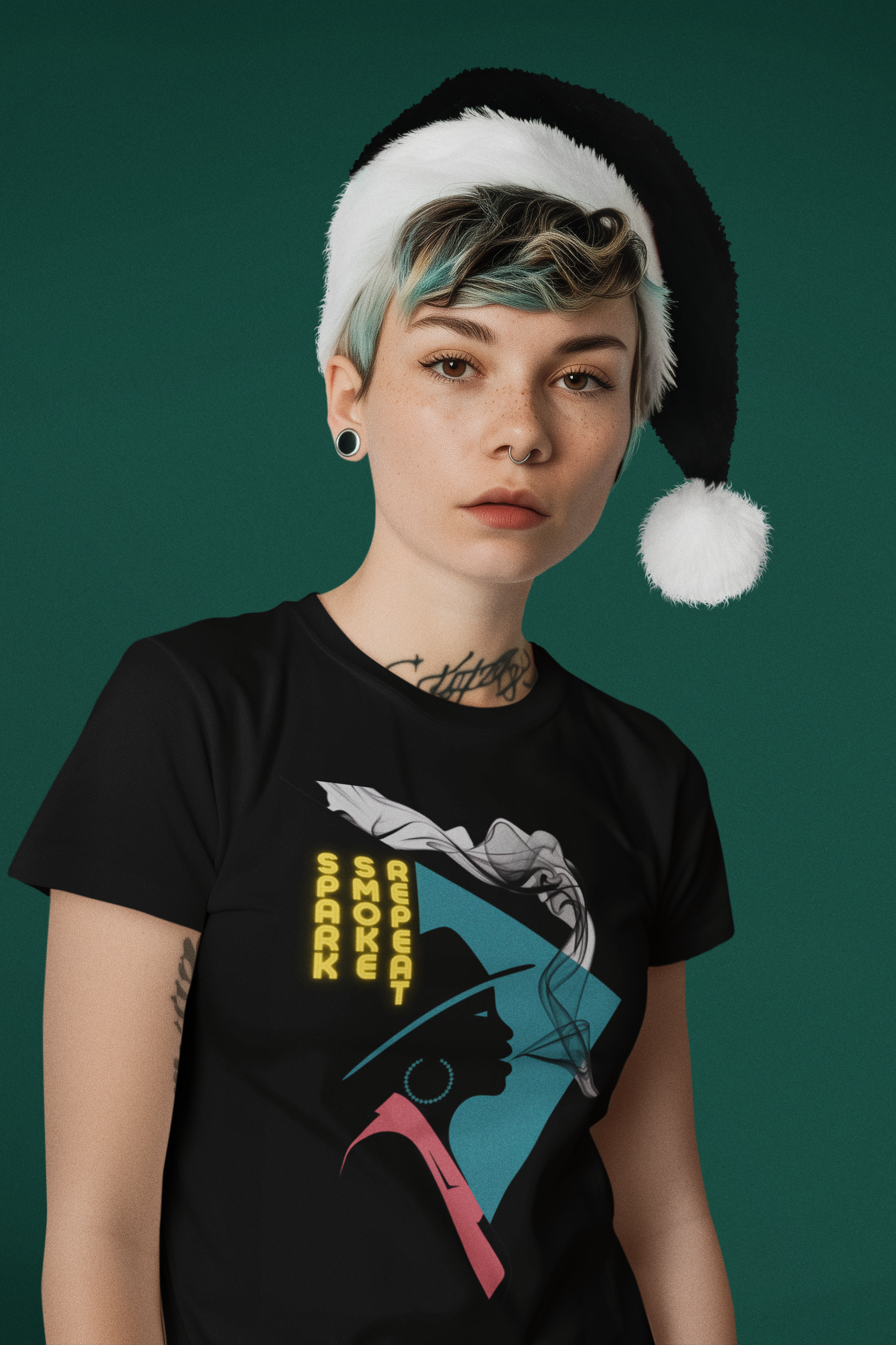 Spark Your Dreams! Christmas Crewneck T-Shirt